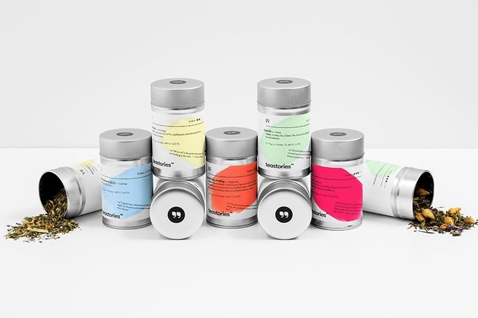 Teastories designed by Anagrama, Mexico