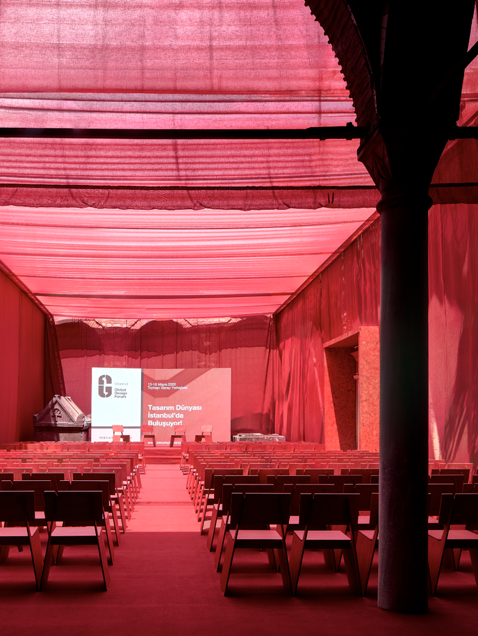 The Red Room, designed by NUN Architecture and People Places Ideas