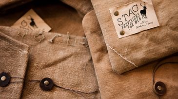 Rurban vintage: Menswear branding in the bag