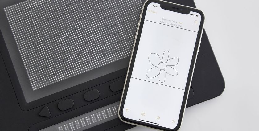 This tactile tablet empowers visually impaired users