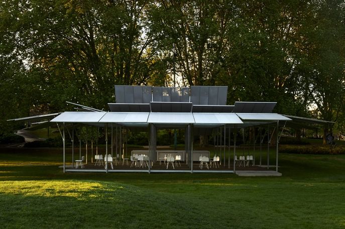Melbourne Pavilion, by Sean Godsell