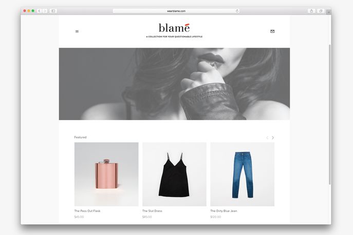 Blamé by YWCA Canada, Toronto.