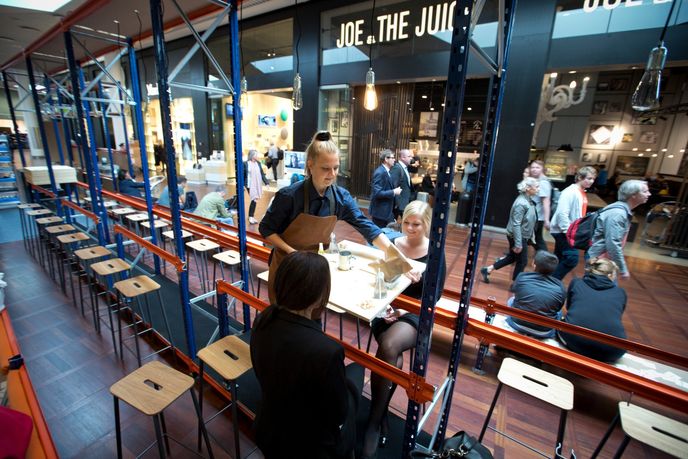 Hallo Hello dining concept by I'm a Kombo, Copenhagen Airport
