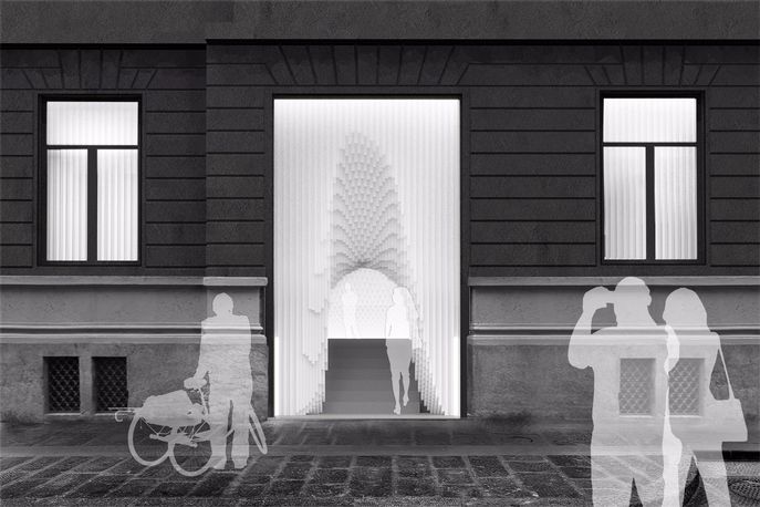 Installation by Snarkitecture for COS at Salone del Mobile, Milan 