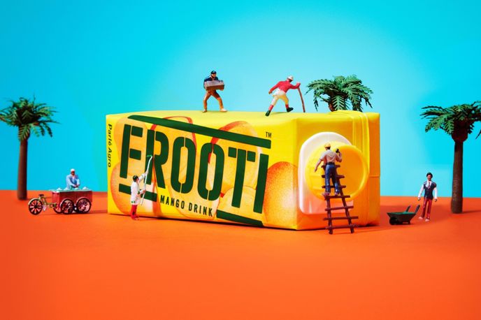 Frooti Campaign by Sagmeister & Walsh, India