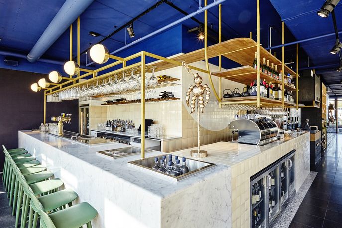 The Roast Room designed by Studio Modijefsky and Studio Molen, Amsterdam. Photography by Maarten Willemstein