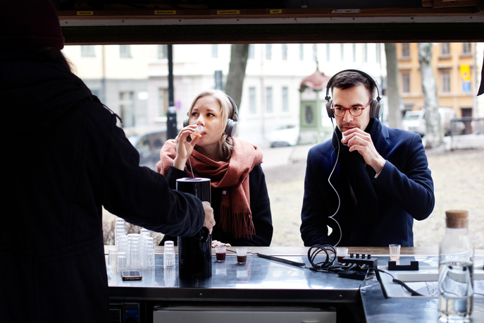 Taste the Change of Frequencies, KIOSK by Underverk, photograhy by Lisa Irvall