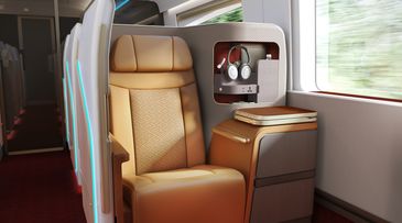 A Chinese train designed to rival first-class flying