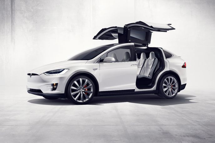Model X from Tesla, Global