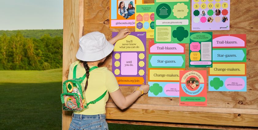 The Girl Scouts rebranding is infused with joy and optimism