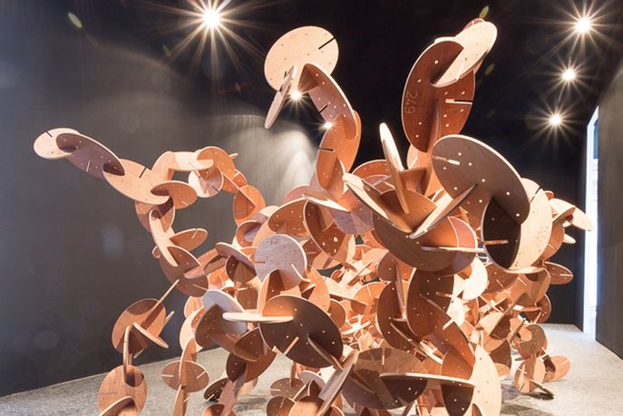 Tunisian installation at The Abwab Pavillions at Dubai Design Week, 2015