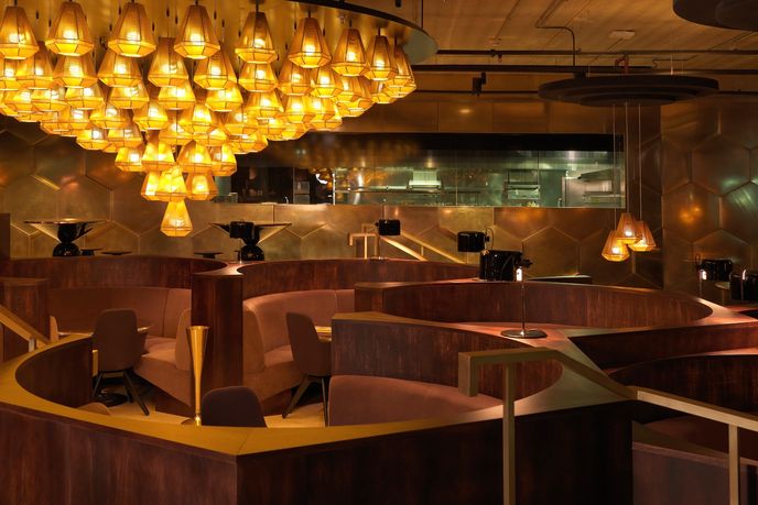 Eclectic Restaurant by Tom Dixon, Paris