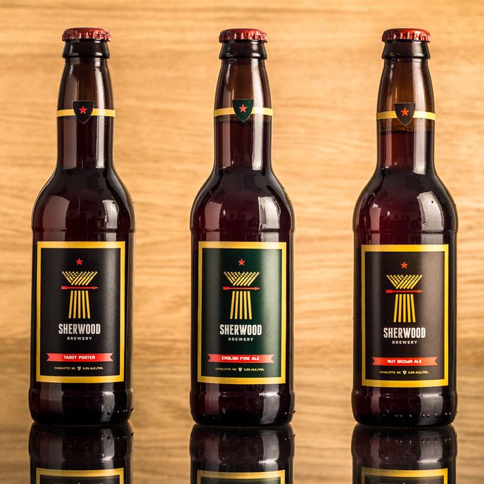 Sherwood Brewery by Think Brand Studio