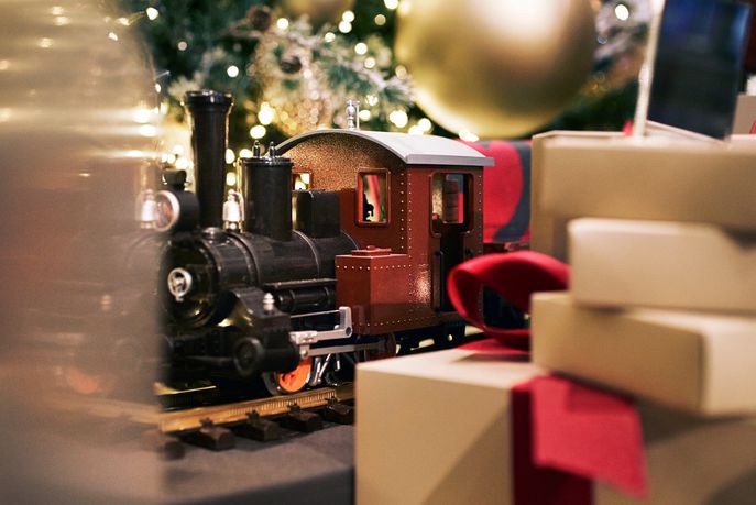 The Magical Christmas Journey By Burberry at Printemps, Paris