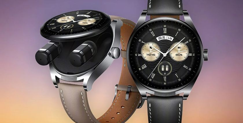 Huawei engineers a hybrid smartwatch with in-built earbuds