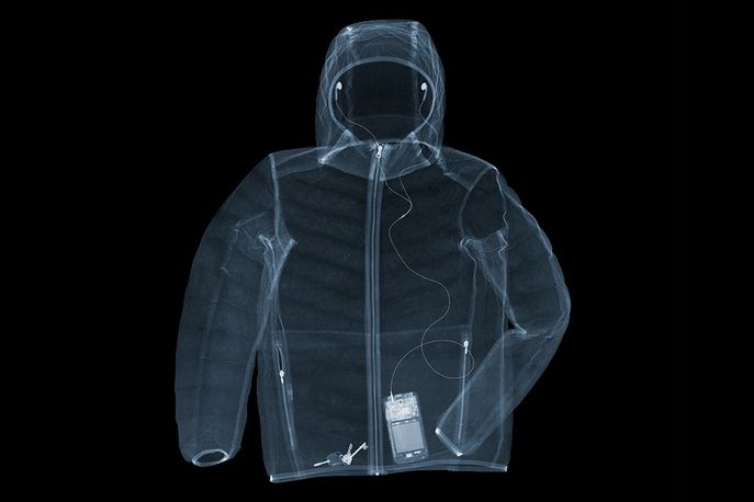 Still from film by Nick Veasey commissioned by It's Nice That and Uniqlo, Global
