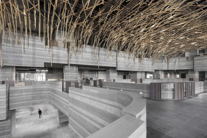 The Hub Performance and Exhibition centre by Neri&Hu, Shanghai. Photography by Dirk Weiblen