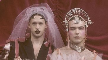 A bridal collection for non-binary couples