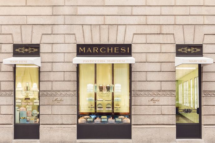 Marchesi Patisserie from Prada, Milan