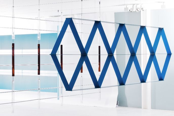 17 Screens by Ronan and Erwan Bouroullec at the Tel Aviv Museum of Art, Israel