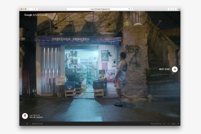 Beyond the Map by Google, Rio