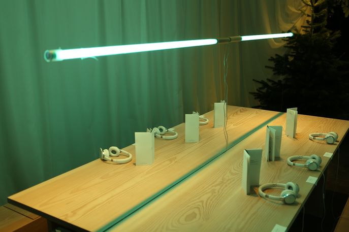 The Twelve Days of Christmas installation at The Future Laboratory, London