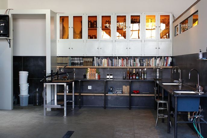 Honey's tasting bar by Enlightenment Wines, New York