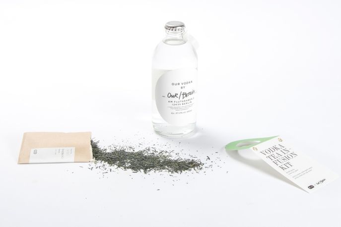 Vodka Tea Infusion Kit by Paper & Tea, Berlin