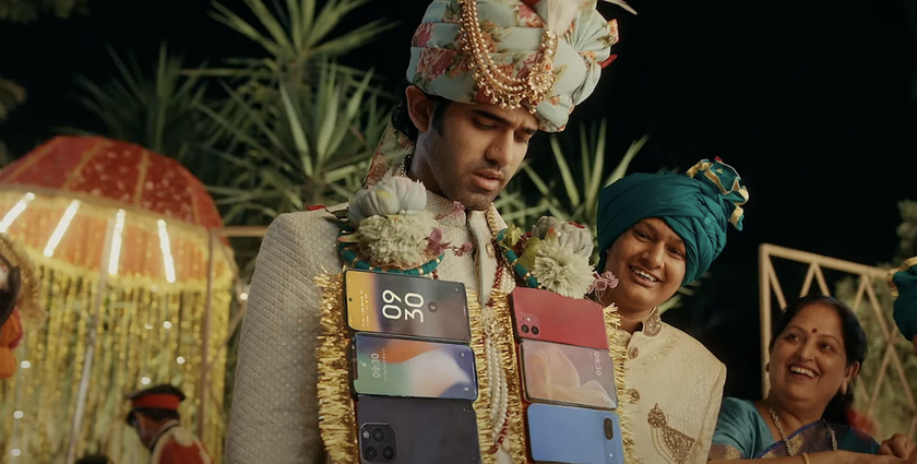 Cashify flips Indian wedding tradition to promote smartphone resale