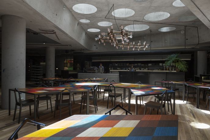 Hotel Hotel designed by  Don Cameron, Canberra, Australia