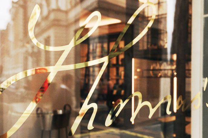 Thomas's café at Burberry Regent Street store, London