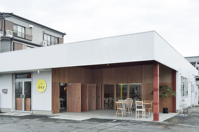 Cafe/Day by Jo Nagasaka of Schemata Architects, Japan. Photography by Kenta Hasegawa
