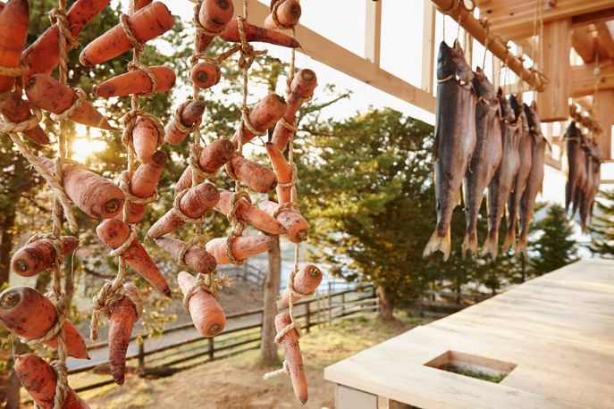 Nest We Grow by UC Berkeley graduates and Kengo Kuma & Associates, Japan. Photography by Shinkenchiku-sha