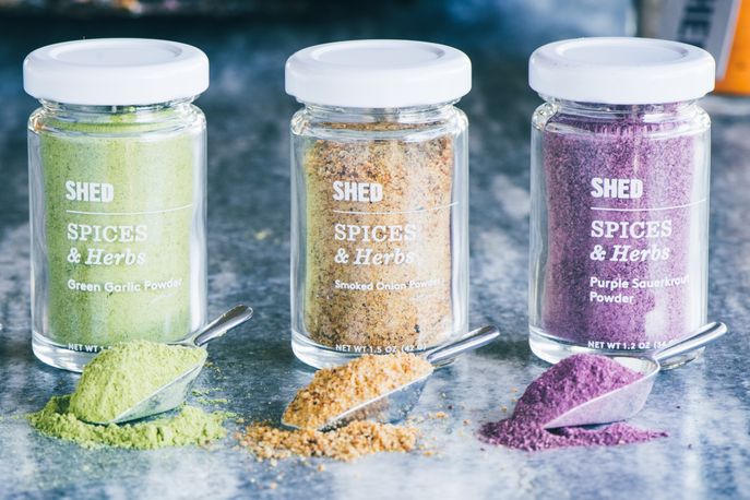 The Shed pantry range, California