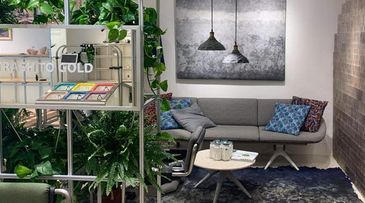 A pop-up store where plastic waste is traded for products