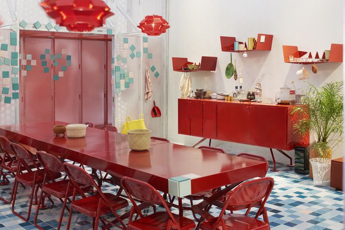 Sobremesa by Pedro&Juana and Airbnb at Design Miami 2016. Photography by James Harris.