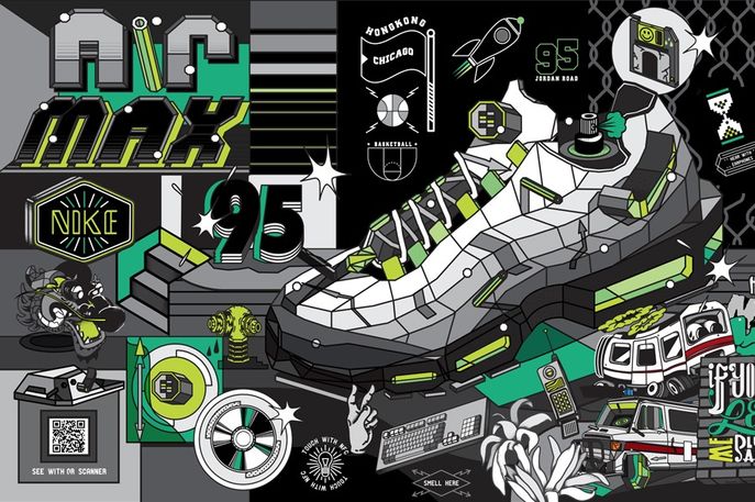 Step Back in Time campaign designed by Ogilvy & Mather for Nike Air Max Day, Hong Kong
