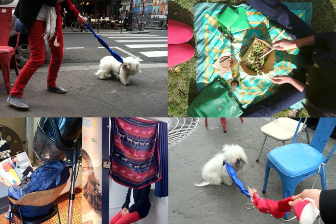 Hermes Scarf in the City