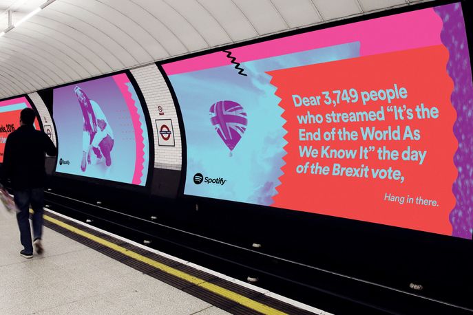 Thanks 2016, It's Been Weird by Spotify, London. 