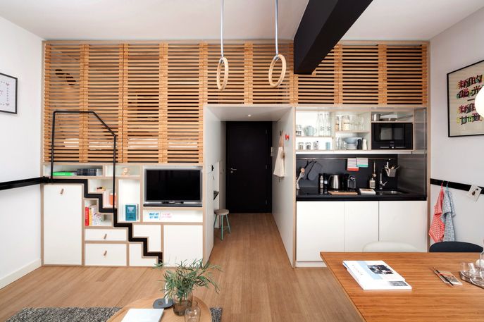 ZOKU Loft Space designed by Concrete, Amsterdam. Photography by Ewout Huibers.
