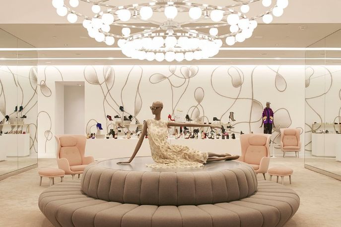 Saks Fifth Avenue, Brookfield Place by Found Associates, New York. Photography by Jason Schmidt