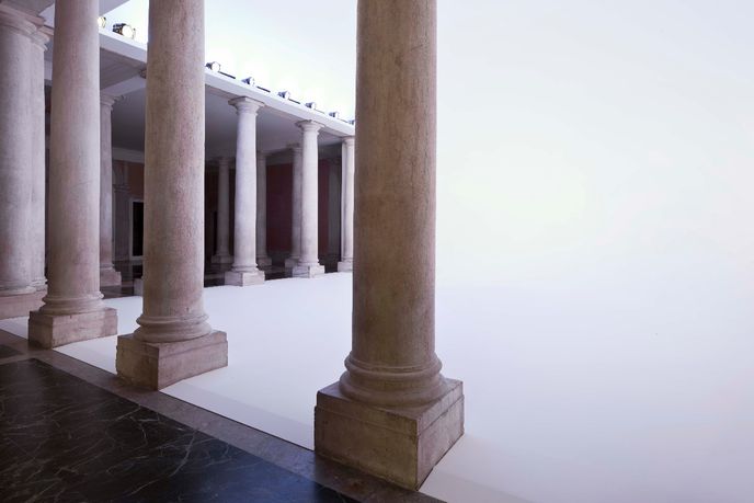 Dough Wheeler, Palazzo Grassi, 'The Illusion of Light' exhibition.