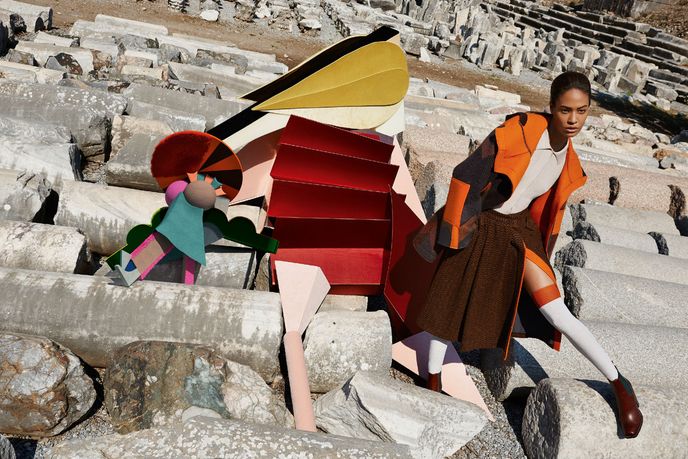 Missoni AW14 by M/M Paris and Viviane Sassen