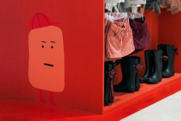 Zippy store by Dalziel Pow, Portugal