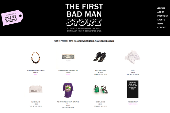 The First Bad Man Store, Miranda July.