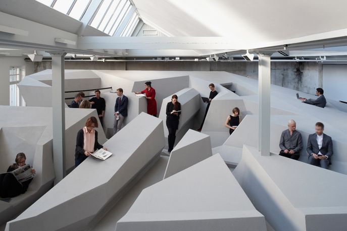The End of Sitting by RAAF and  Barbara Visser, Amsterdam