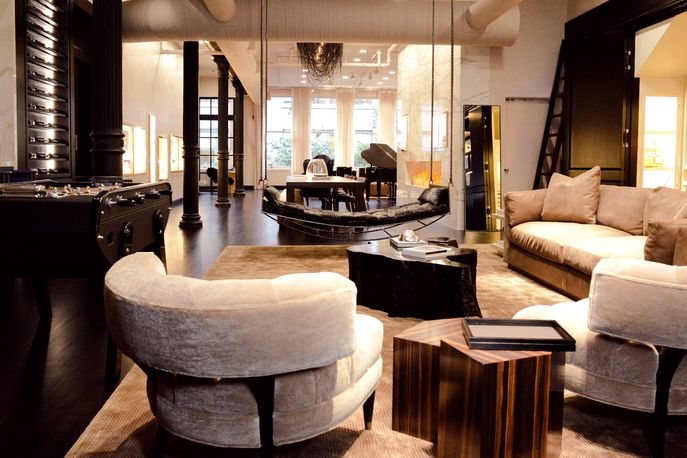 Material Good created in collaboration with Spin Design and Meg Sharpe Interior Designs, New York