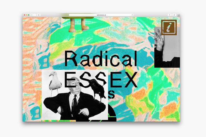 Radical Essex identity designed by Fraser Muggeridge Studio, UK