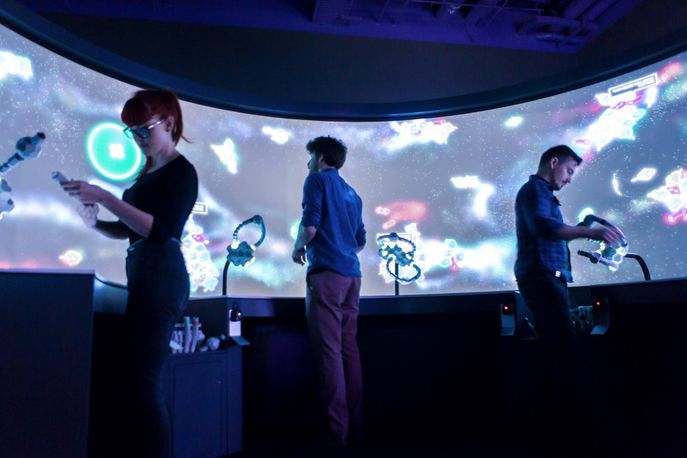The BioDesign Studio by Local Projects and The Extrapolation Factory at the Tech Museum of Innovation, San Jose