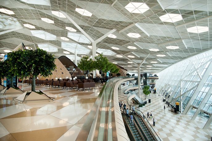 Heydar Aliyev Airport by Autoban studio 